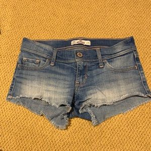Light Wash Hollister Shorts